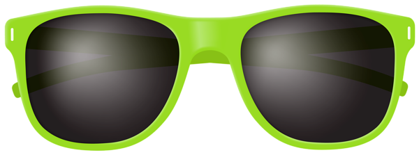 This png image - Green Sunglasses PNG Clipart, is available for free download