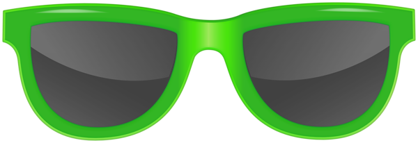This png image - Green Sunglasses PNG Clipart, is available for free download