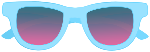 This png image - Light Blue Sunglasses PNG Clipart, is available for free download