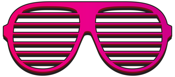 This png image - Pink Shutter Shades PNG Clipart Image, is available for free download