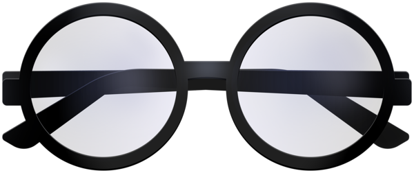 This png image - Round Sunglasses Black PNG Clipart, is available for free download