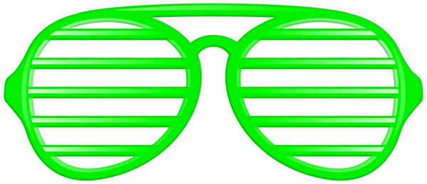 This png image - Shutter Shades Green PNG Transparent Clipart, is available for free download
