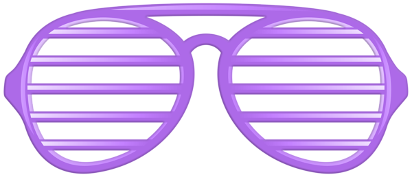 This png image - Shutter Shades Purple PNG Transparent Clipart, is available for free download