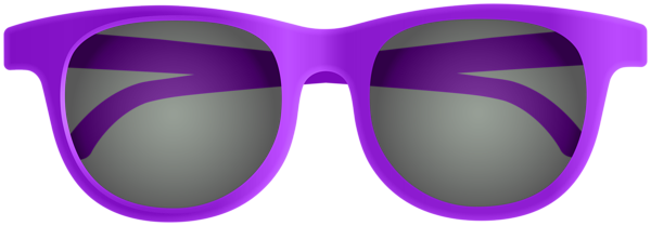 This png image - Sunglasses PNG Purple Clipart, is available for free download