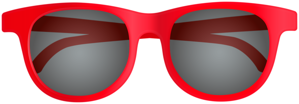 This png image - Sunglasses PNG Red Clipart, is available for free download