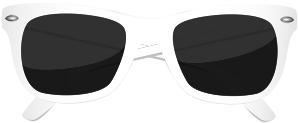 This png image - White Sunglasses PNG Clip Art Image, is available for free download
