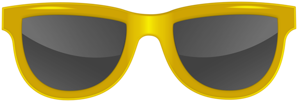 This png image - Yellow Sunglasses PNG Clipart, is available for free download
