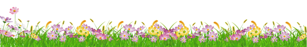 This png image - Grass Ground with Pink Flowers PNG Clipart, is available for free download