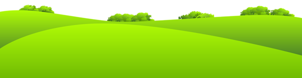 This png image - Green Meadow with Shrubs Transparent PNG Clip Art Image, is available for free download