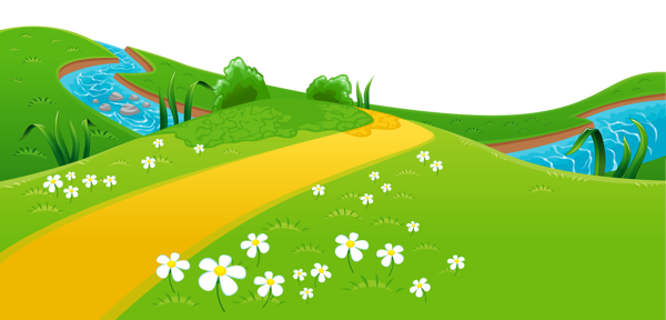 Meadow and River Ground PNG Clipart | Gallery Yopriceville - High ...