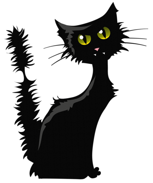 This png image - Black Cat PNG Clipart Image, is available for free download