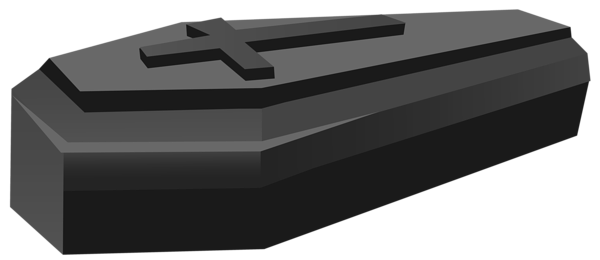 This png image - Black Coffin PNG Clipart Image, is available for free download