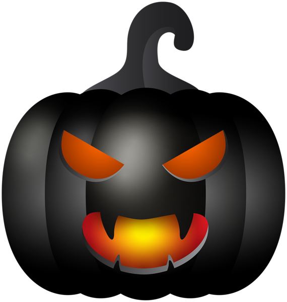 This png image - Black Halloween Pumpkin PNG Clipart, is available for free download