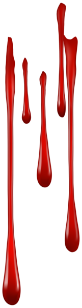 This png image - Bloody Drops PNG Transparent Clipart, is available for free download