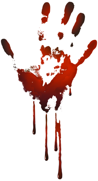 This png image - Bloody Handprint PNG Clip Art Image, is available for free download