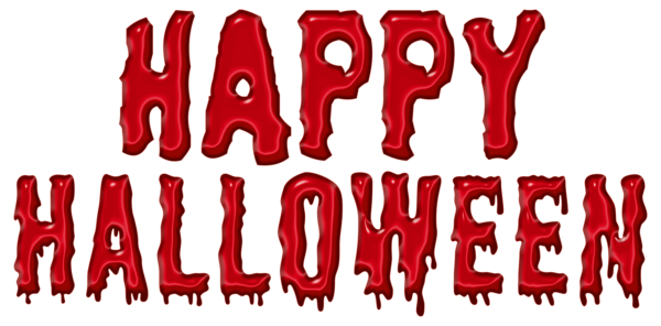 This png image - Bloody Happy Halloween PNG Clipart Picture, is available for free download