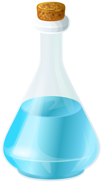 This png image - Blue Poison Potion PNG Transparent Clipart, is available for free download
