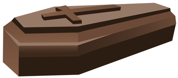 This png image - Brown Coffin PNG Clipart Image, is available for free download