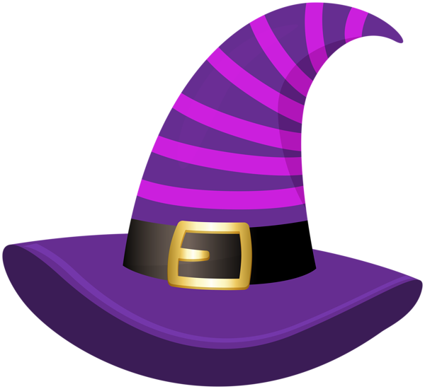 This png image - Cute Witch Hat PNG Clipart, is available for free download