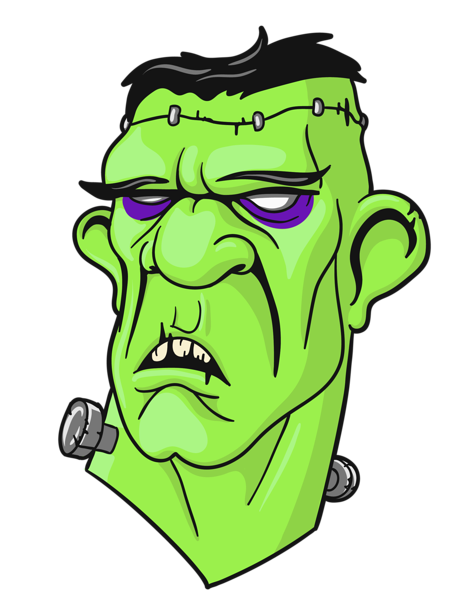 This png image - Frankenstein Head PNG Clipart, is available for free download