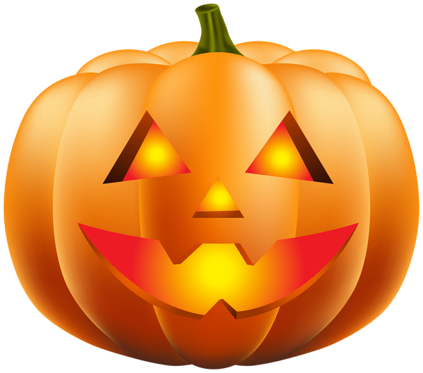 This png image - Glowing Pumpkin PNG Clipart, is available for free download