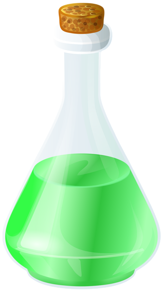 This png image - Green Poison Potion PNG Transparent Clipart, is available for free download