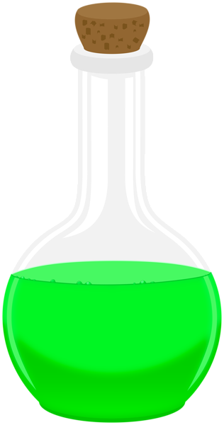 This png image - Green Potion PNG Clipar, is available for free download