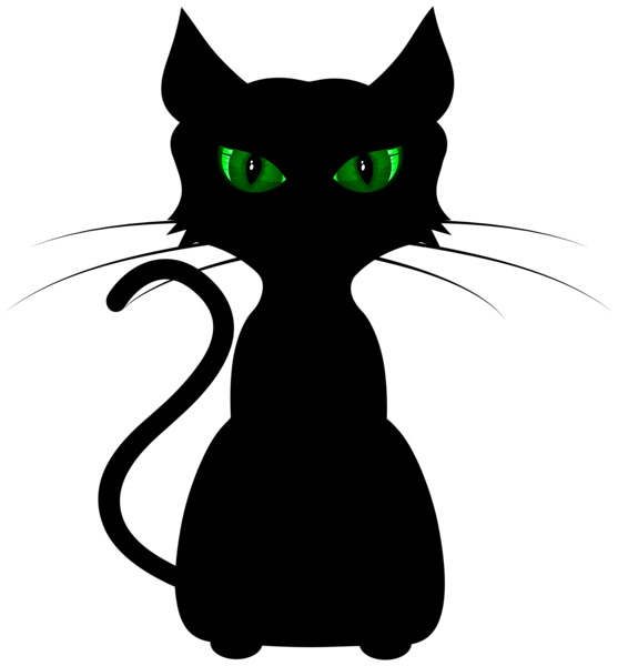 This png image - Halloween Black Cat Transparent PNG Clipart, is available for free download