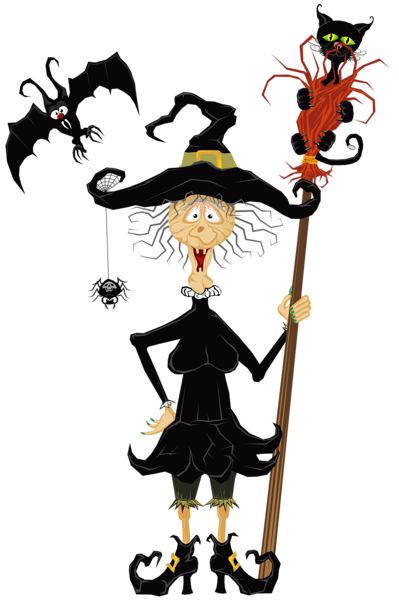 This png image - Halloween Creepy Witch PNG Clipart, is available for free download