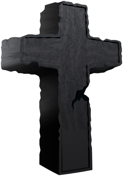 This png image - Halloween Cross Tombstone PNG Clip Art Image, is available for free download