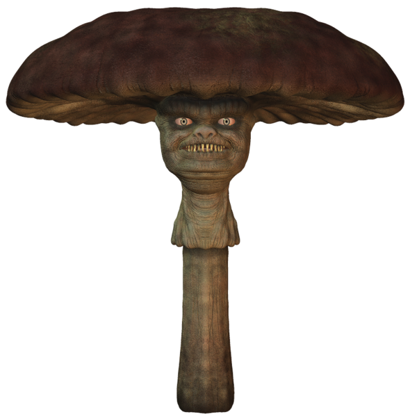 This png image - Halloween Evil Mushroom PNG Clipart, is available for free download