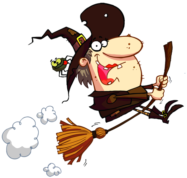 This png image - Halloween Funny Witch PNG Clipart, is available for free download