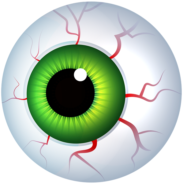 This png image - Halloween Giant Eyeball Green PNG Clipart, is available for free download