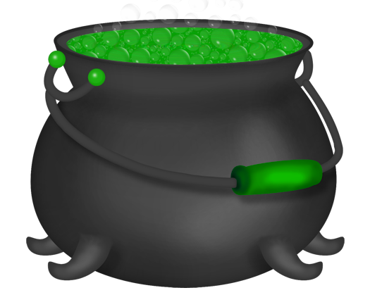 This png image - Halloween Green Witch Cauldron Clipart, is available for free download