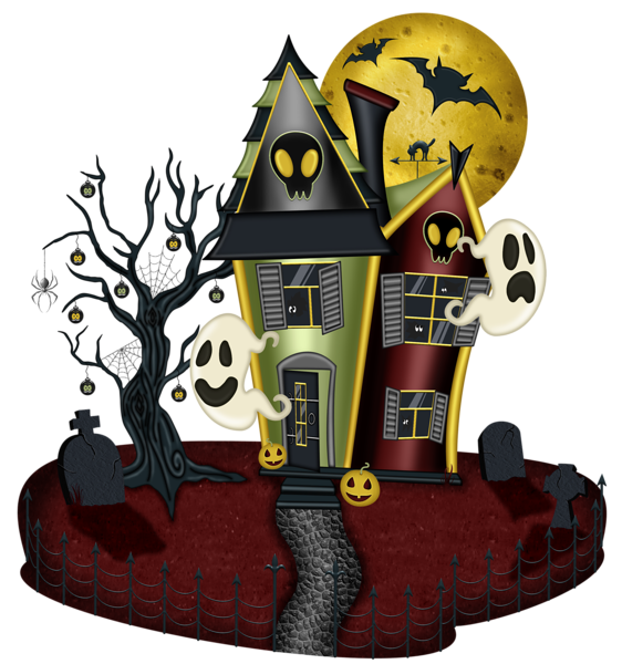 Halloween House PNG Large Picture | Gallery Yopriceville - High-Quality