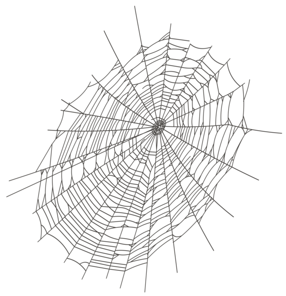 This png image - Halloween Large Spider Web PNG Clipart, is available for free download