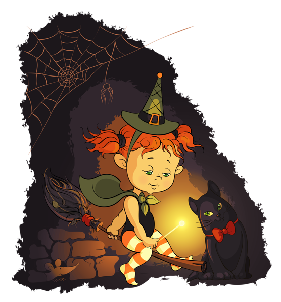This png image - Halloween Little Witch PNG Picture, is available for free download