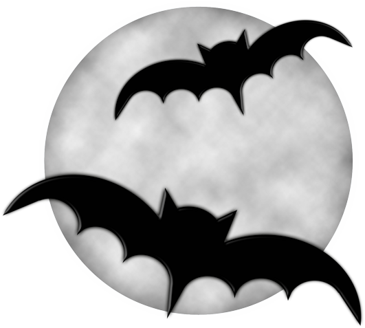 This png image - Halloween Moon with Bats PNG Clipart, is available for free download