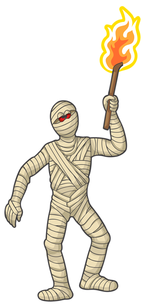 This png image - Halloween Mummy PNG Clipart Image, is available for free download