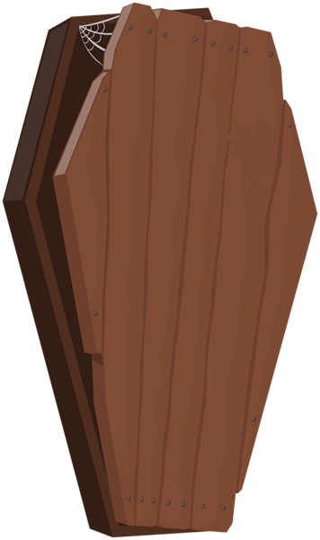 This png image - Halloween Old Wooden Coffin Clip Art Image, is available for free download