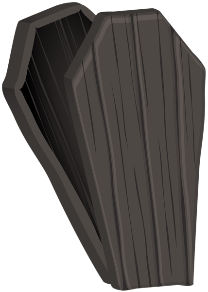This png image - Halloween Old Wooden Coffin PNG Clip Art Image, is available for free download