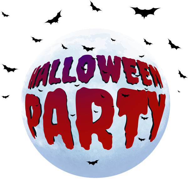 This png image - Halloween Party PNG Clip Art Image, is available for free download