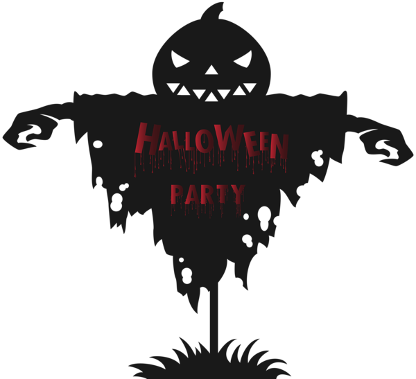 This png image - Halloween Party Scarecrow PNG Clip Art Image, is available for free download