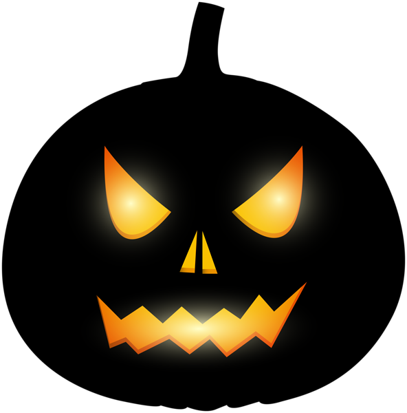Halloween Pumpkin Black PNG Clip Art Image | Gallery Yopriceville