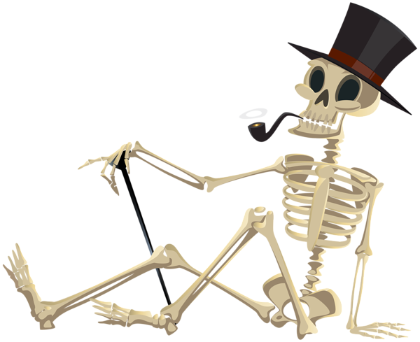 This png image - Halloween Skeleton PNG Clip Art Image, is available for free download