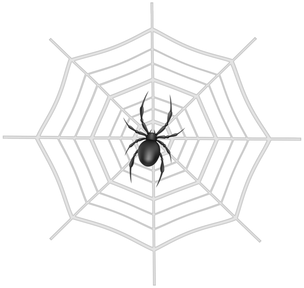 This png image - Halloween Spider and Web PNG Clipart, is available for free download