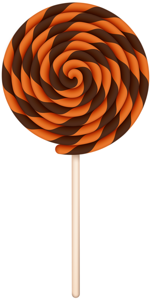 This png image - Halloween Swirl Lollipop PNG Clip Art Image, is available for free download
