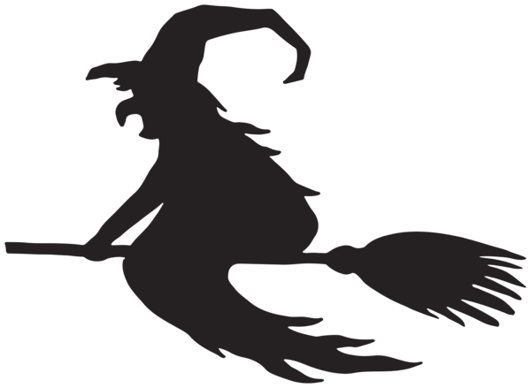 This png image - Halloween Witch Silhouette Clipart, is available for free download
