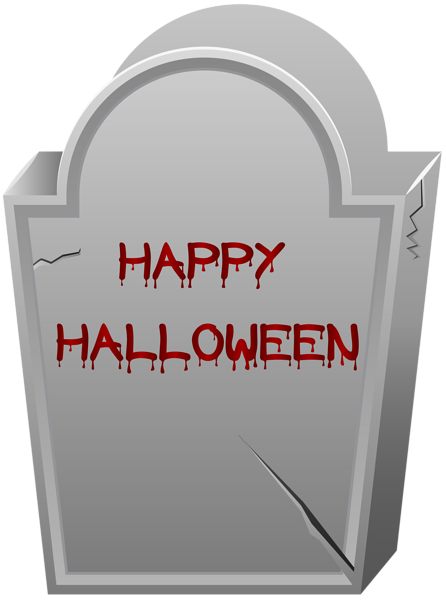 This png image - Happy Halloween Tombstone PNG Clip Art Image, is available for free download