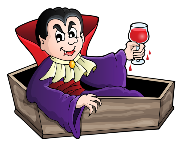 This png image - Haunted Vampire in Coffin Clipart, is available for free download